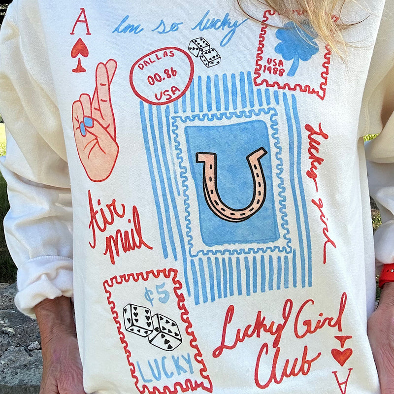 Lucky Girl Club Sweatshirt