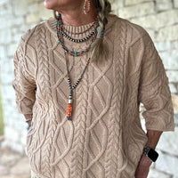 Cable Sweater