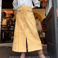 The Bridled Suede Skirt