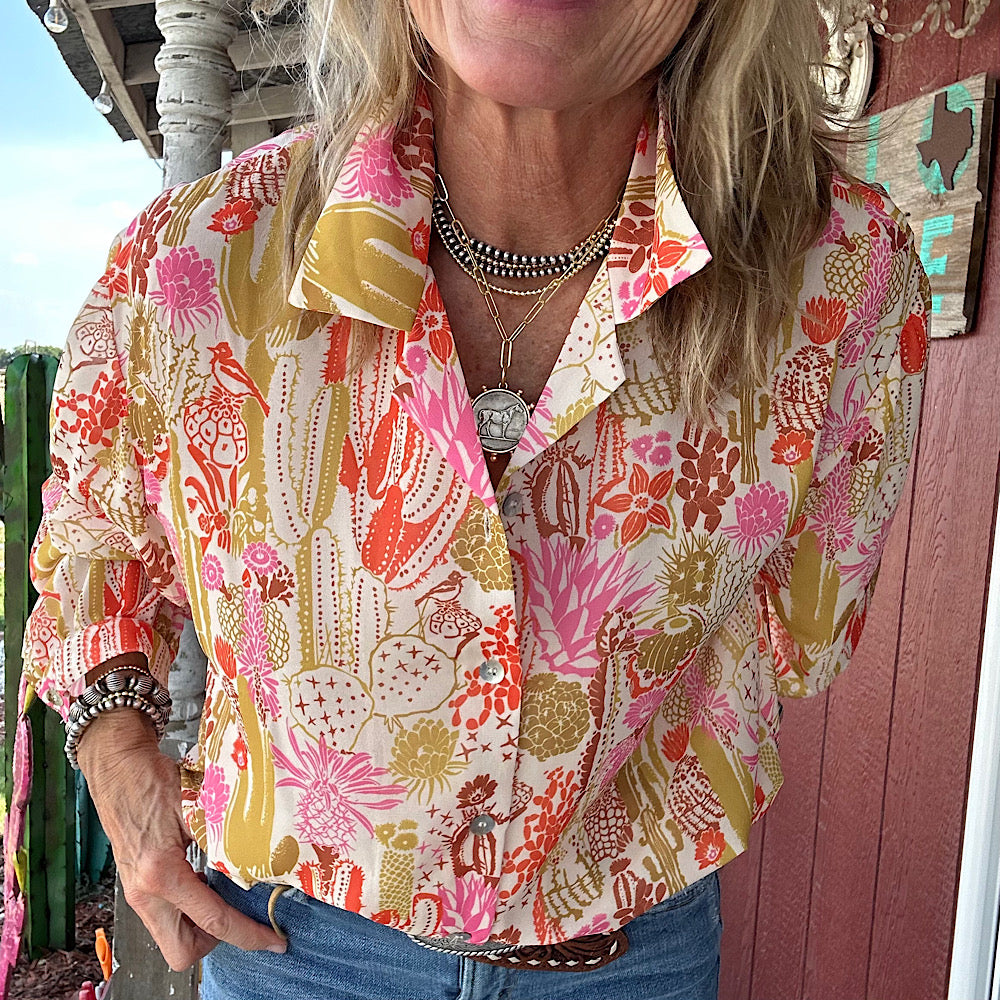 Desert Cactus Blouse