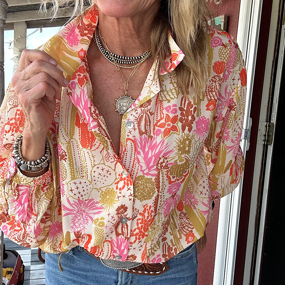 Desert Cactus Blouse