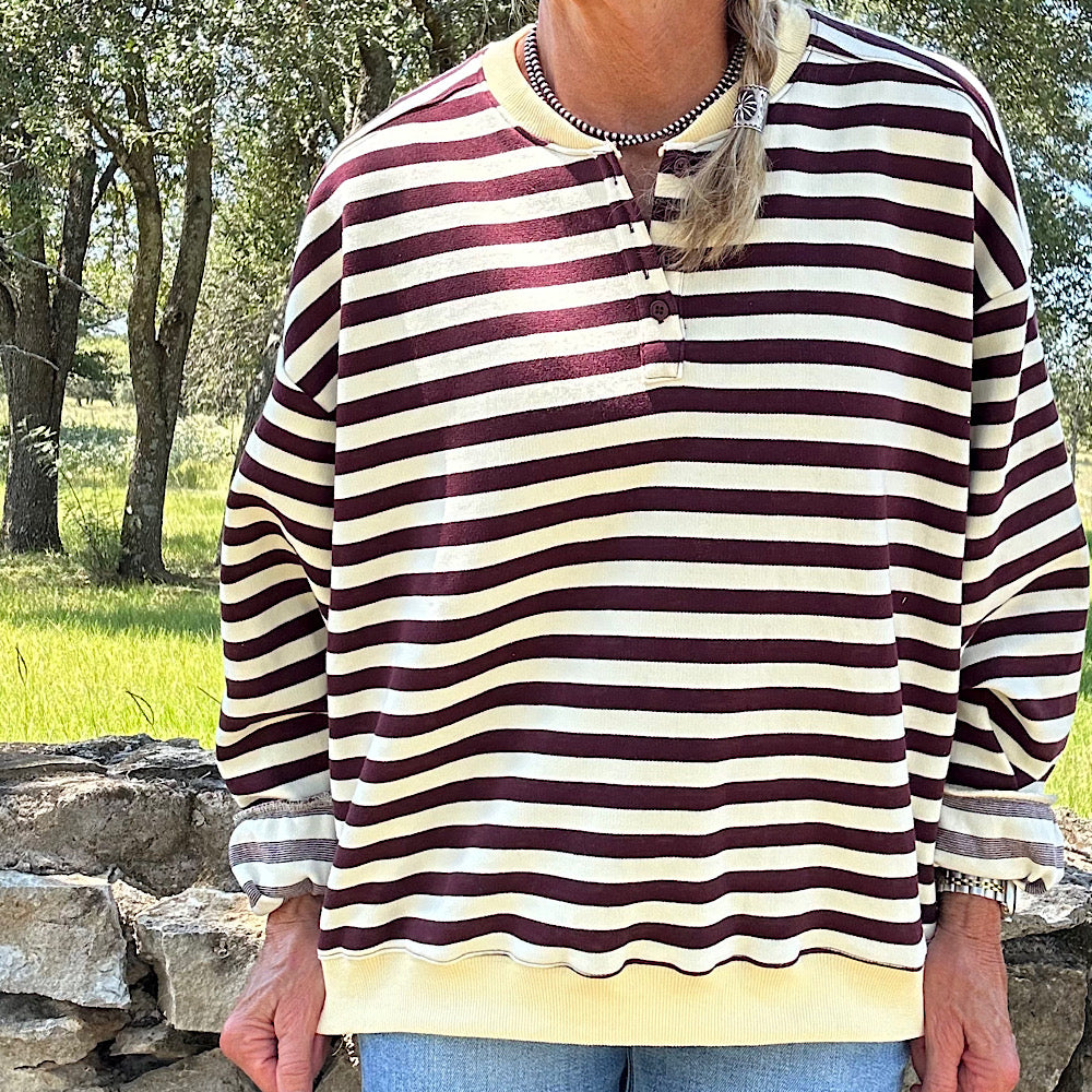 Brown & Butter top