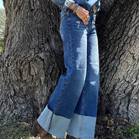 Cuff up Jeans