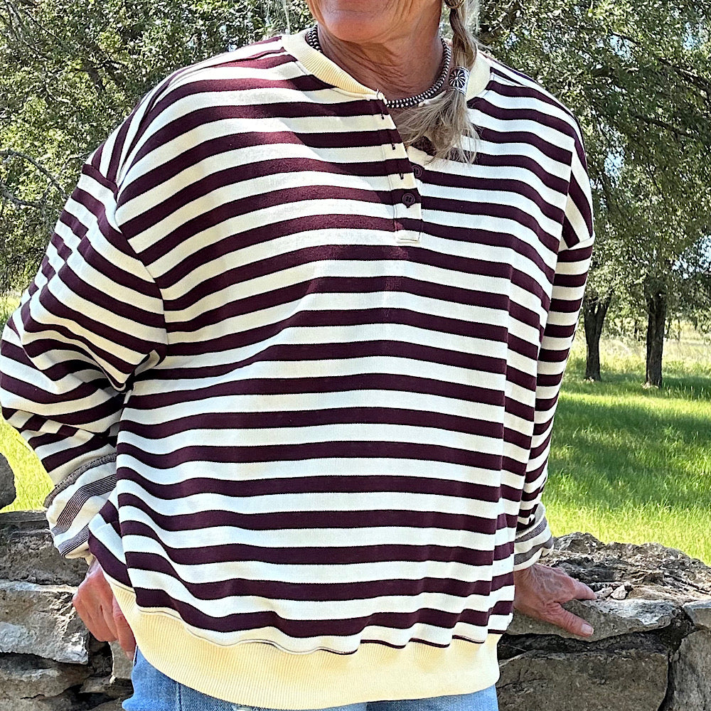 Brown & Butter top