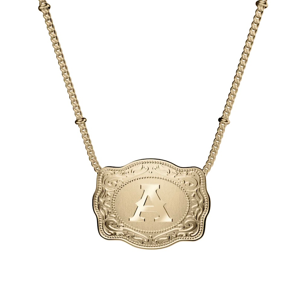 Belt Buckle Necklace