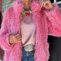 Pink Party Faux Fur