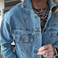 Boot Stitch Denim Jacket