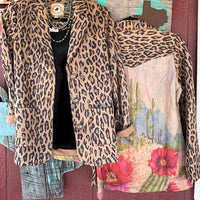 Leopard Desert Blazer