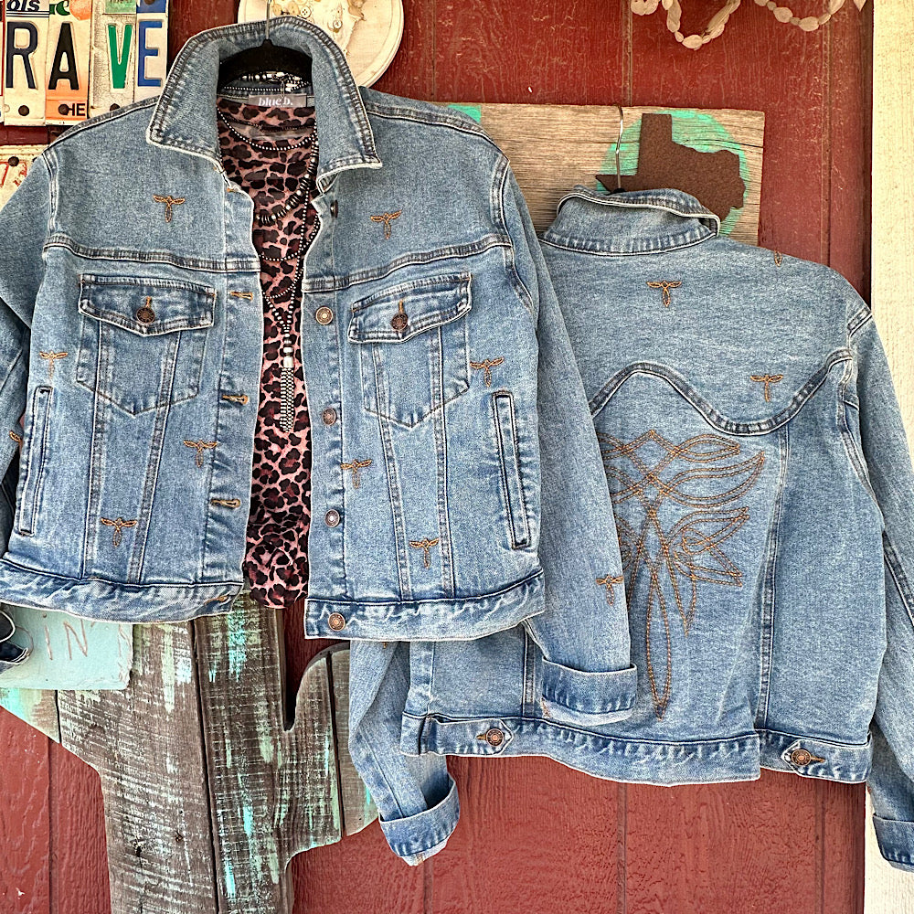 Boot Stitch Denim Jacket