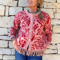 Fringed Cardigan
