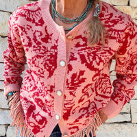 Fringed Cardigan