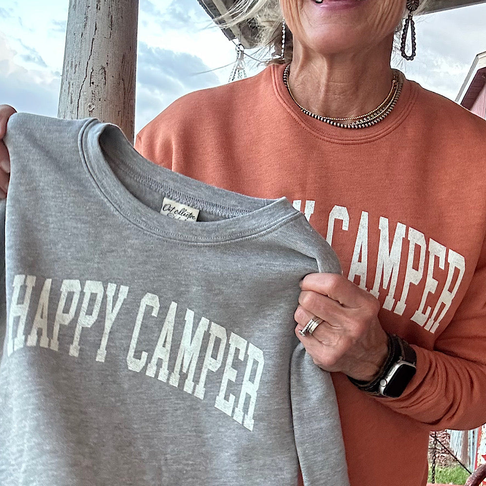 Happy Camper Youth Sweatshirt