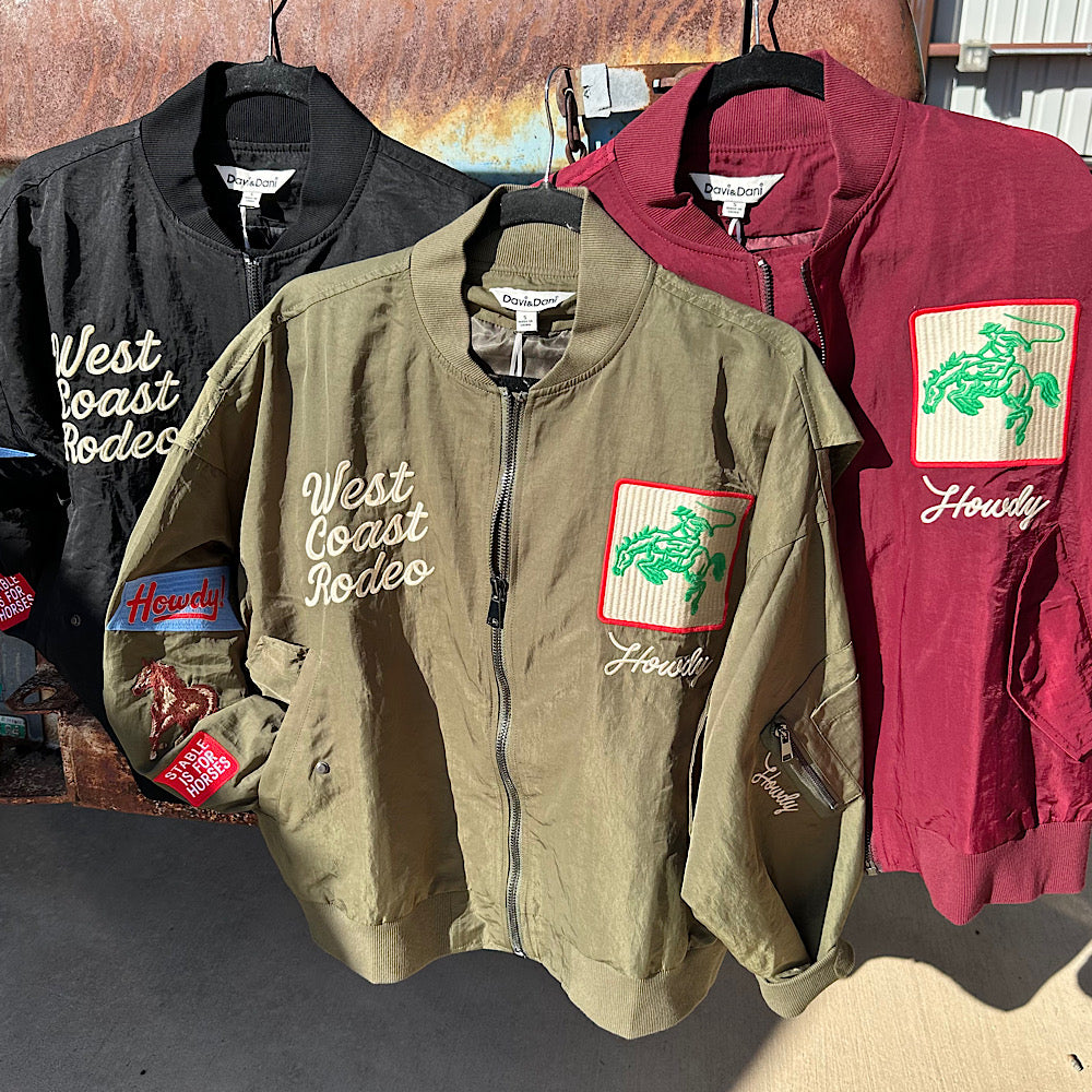 Cowgirl Varsity Jacket