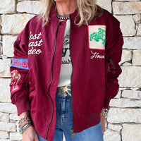 Cowgirl Varsity Jacket