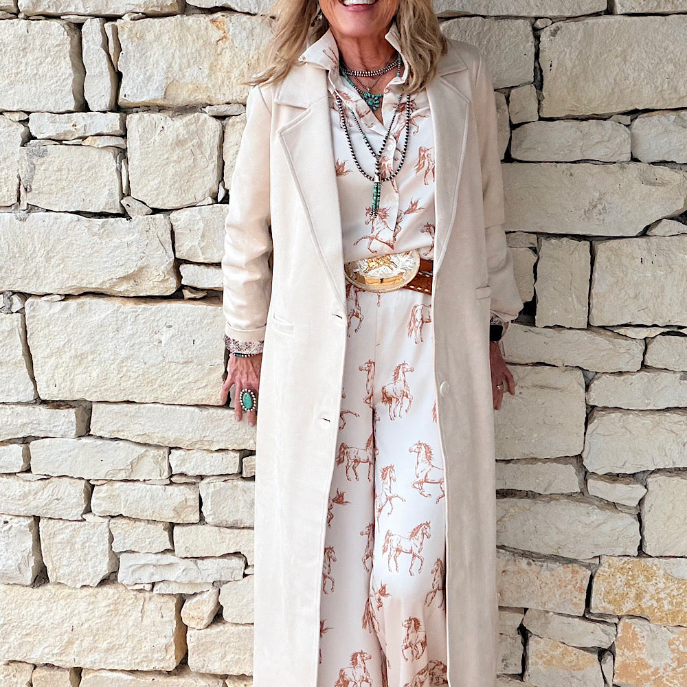 Shiny Horse Blouse & Pant