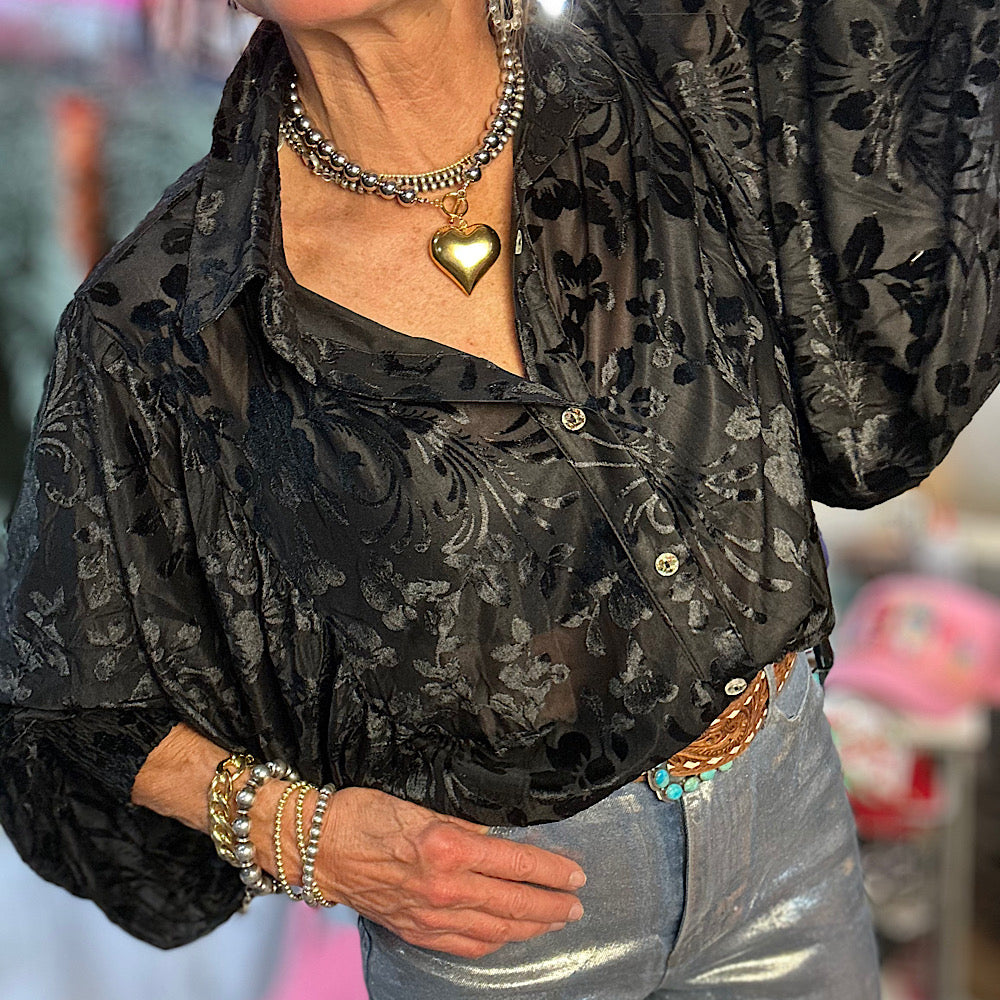 The Velvet Burn Blouse