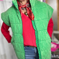 The Fabulous Green Vest